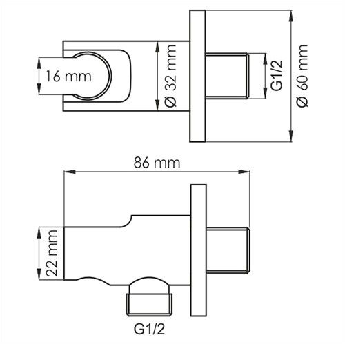 Подключение шланга WasserKRAFT A148