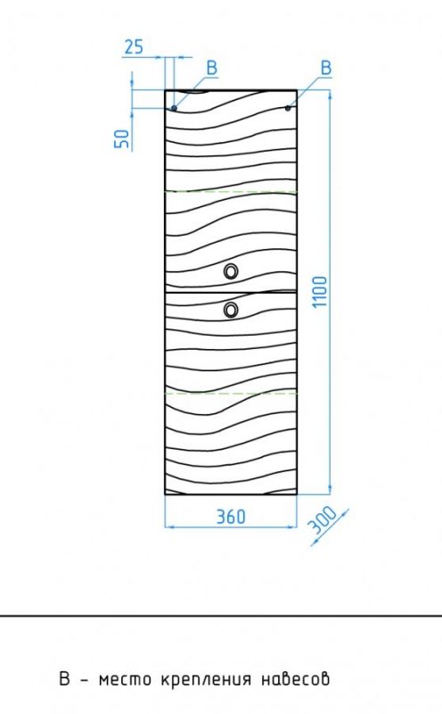 Шкаф-колонна Style Line Вероника ЛС-00000058