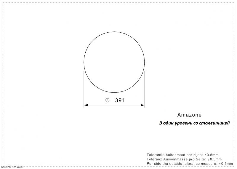 Кухонная мойка Reginox Amazone  L OSP Wlux 42123