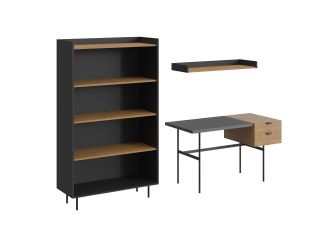 Композиция мебели (стеллаж, стол рабочий, полка) ОГОГО Обстановочка Look 22 BD-2808899