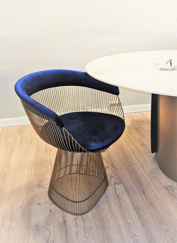 Кресло Sotogrande Platner Lounge BD-3055021 синий