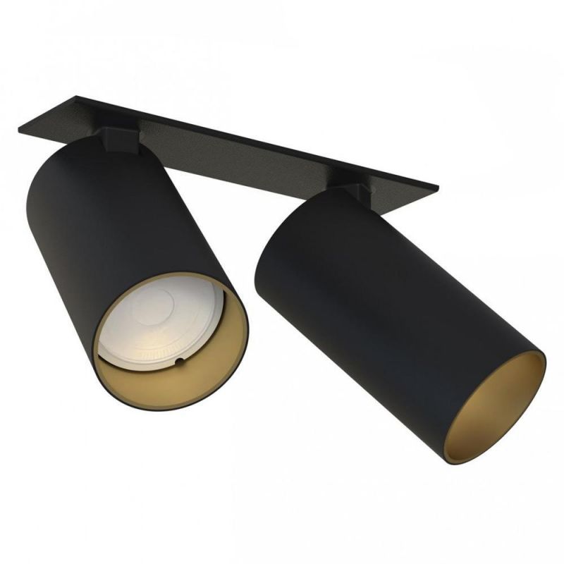 Спот Nowodvorski Mono Surface Black/Gold GU10 20W 7690 фото 1