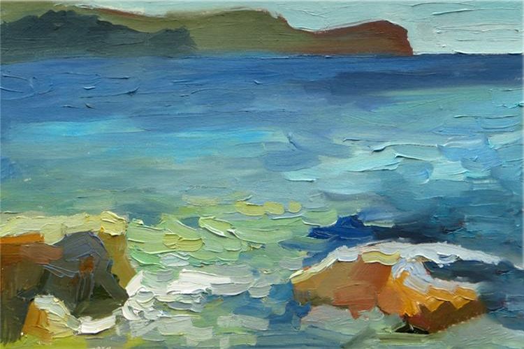 Картина "Море" Виктория Чижова