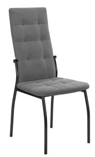 Стул DikLine ГАЛС-М каркас черный/ B22 GREY Фабрика Мебели ДИК BD-2231265