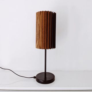 Настольный светильник Woodled Rotor Table Lamp , американский орех R-TL-02