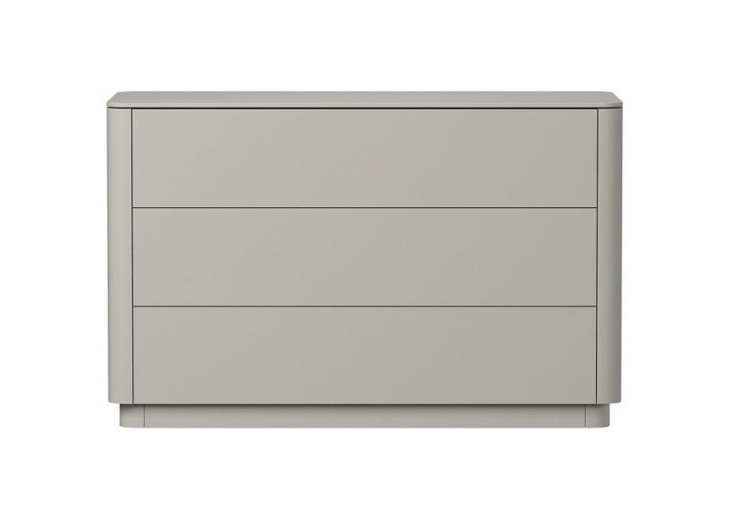 Комод  Ellipsefurniture Tammi 3 ящика ширина 120 см (серо-бежевый) TM010202020101 фото 1