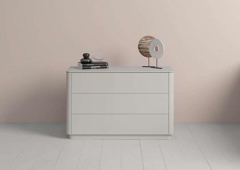 Комод  Ellipsefurniture Tammi 3 ящика ширина 120 см (серо-бежевый) TM010202020101 фото 3
