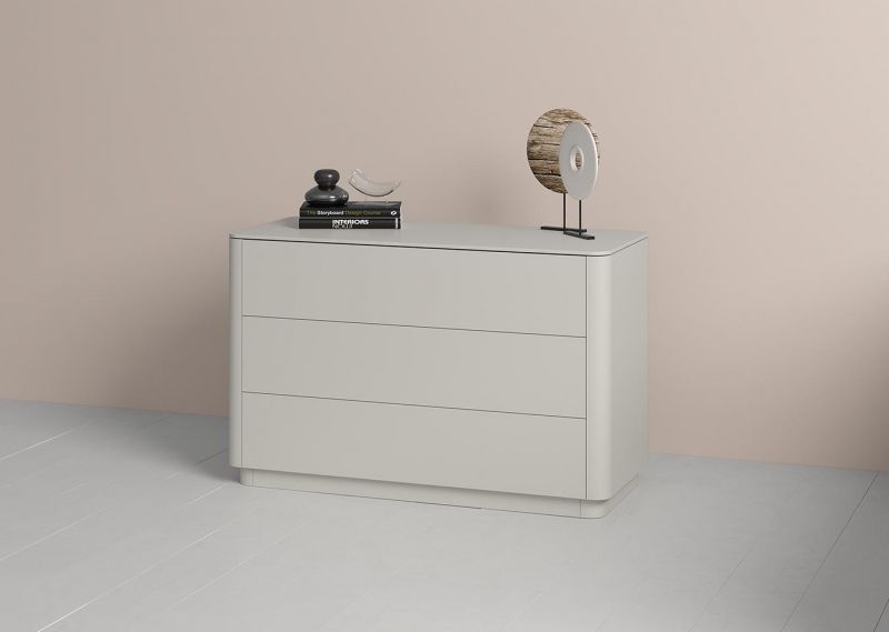 Комод  Ellipsefurniture Tammi 3 ящика ширина 120 см (серо-бежевый) TM010202020101 фото 4