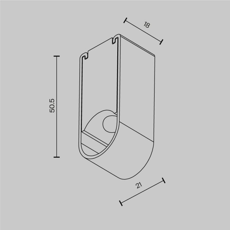 Аксессуар Maytoni Accessories for system Axity CA010SM-BS фото 6
