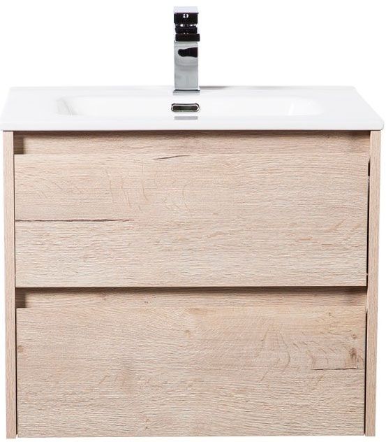 Тумба под раковину подвесная BelBagno KRAFT-700-2C-SO-RGB Rovere Galifax Bianco 70 см фото 1