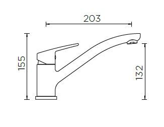 Смеситель Schock Daja 710546