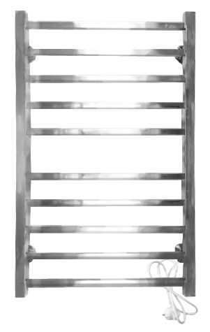 Полотенцесушитель электрический Domoterm Квадро DMT 109-S П10 53x86 BOX EK R фото 1
