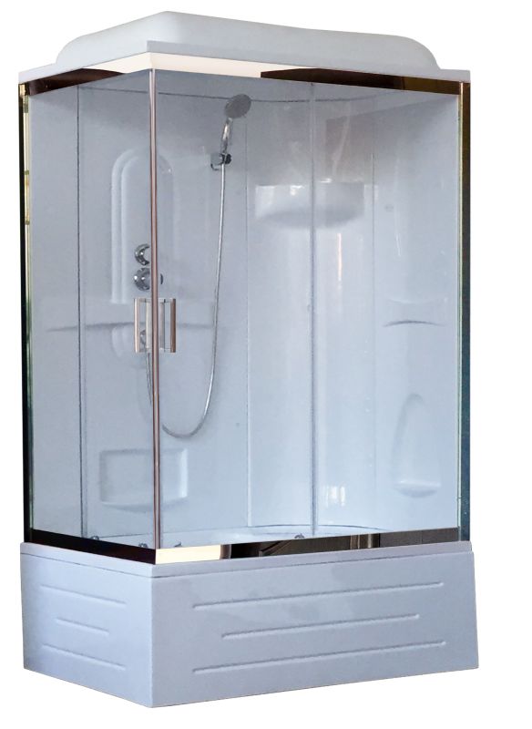 Душевая кабина Royal Bath BP R RB8100BP1-T-CH-R 80x100