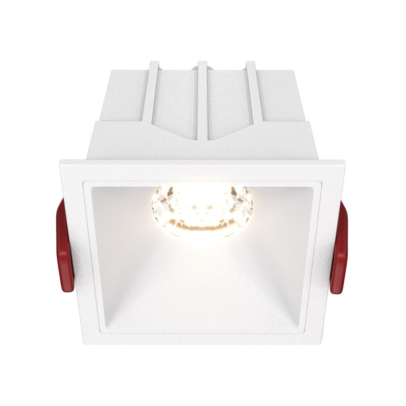 Встраиваемый светильник Maytoni Downlight Alfa LED DL043-01-10W3K-SQ-W