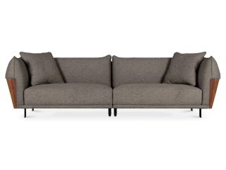 Диван ОГОГО Обстановочка Dongo коричневый BD-3146161