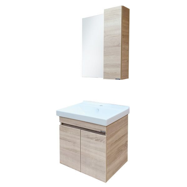 Тумба-умывальник Тромсе-60 с раковиной Comforty 00004142217 фото 5