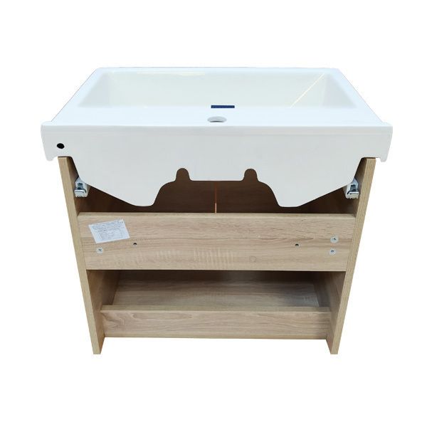Тумба-умывальник Тромсе-60 с раковиной Comforty 00004142217 фото 8