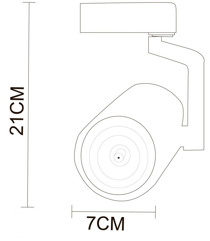 Трековый светильник Arte Lamp Traccia A2320PL-1WH фото 6