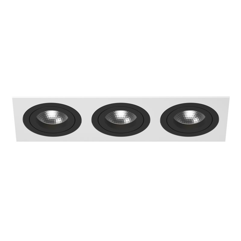 Комплект из светильника и рамки Lightstar Intero 16 i536070707 фото 1
