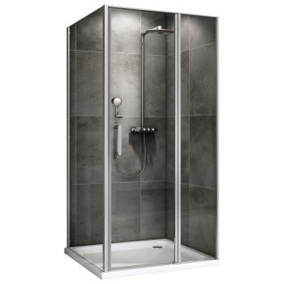 Душевой уголок ABBER Sonnenstrand AG04110S-S70 110x70, профиль хром, стекло прозрачное