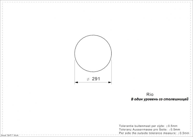 Кухонная мойка Reginox Rio L lux 3027 фото 6