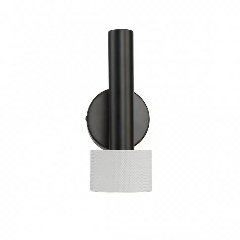 Светильник настенный iLedex Delta 2360-1 BK+WH фото 4