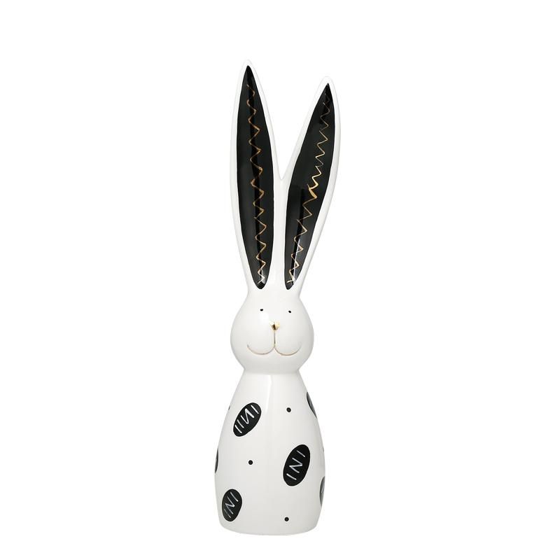 Статуэтка Sotogrande Long ear rabbit black BD-3048948 фото 1