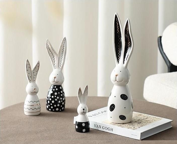 Статуэтка Sotogrande Long ear rabbit black BD-3048948 фото 8