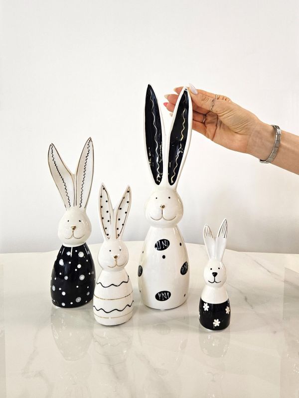 Статуэтка Sotogrande Long ear rabbit black BD-3048948 фото 9