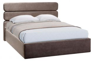 Кровать с подъёмным механизмом R-Home Haiden Grey серая 1.8м BD-3125698