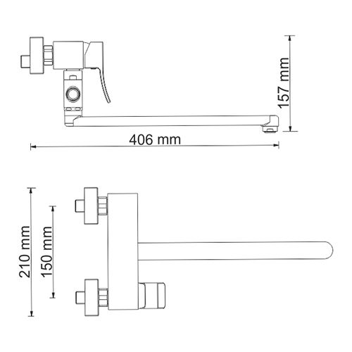 Смеситель WasserKRAFT Exter 1602L фото 3