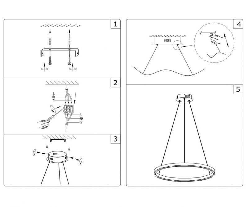 Светильник подвесной KINK Light Тор 08228,01A(4000K)