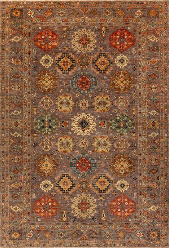 Пакистанский ковер из шерсти Carpet «KAZAK ROYAL» 231689-BRN-BRN 310 x 423 см