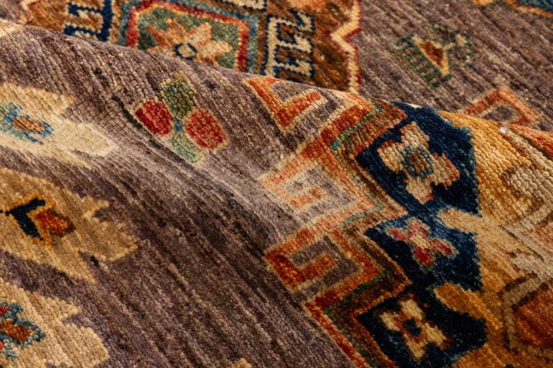 Пакистанский ковер из шерсти Carpet «KAZAK ROYAL» 231689-BRN-BRN 310 x 423 см