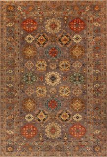 Пакистанский ковер из шерсти Carpet «KAZAK ROYAL» 231689-BRN-BRN 310 x 423 см