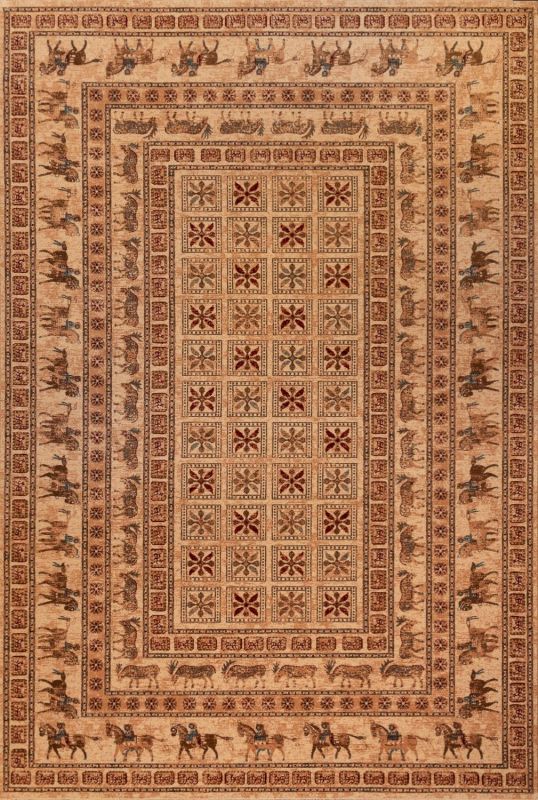 Бельгийский ковер из шерсти Carpet «KASHQAI» 4301-100 160 x 240 см