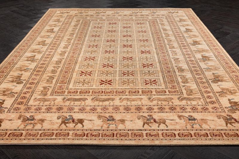 Бельгийский ковер из шерсти Carpet «KASHQAI» 4301-100 160 x 240 см