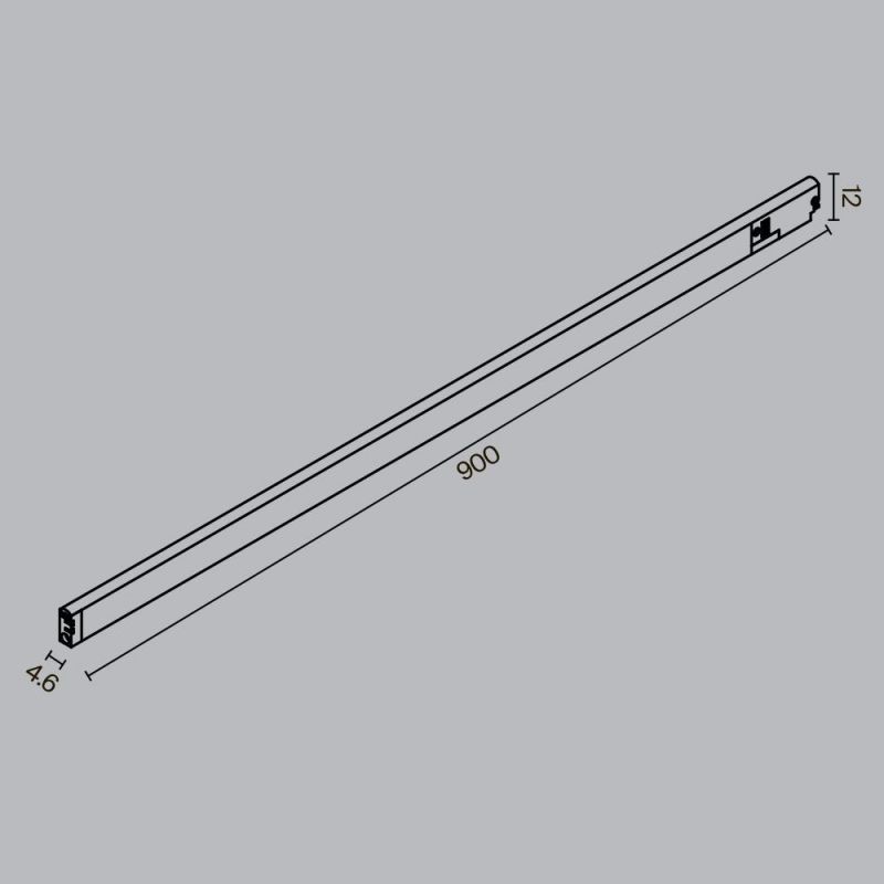 Трековый светильник Maytoni Basis TR190-1-15W2.7K-B фото 9