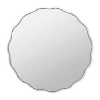 Зеркало Art Mirror в тонкой раме Fancy S Silver Smal BD-3148689