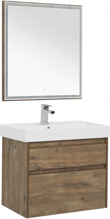 Мебель для ванной Aquanet Nova Lite 00254218 75 см, дуб рустикальный