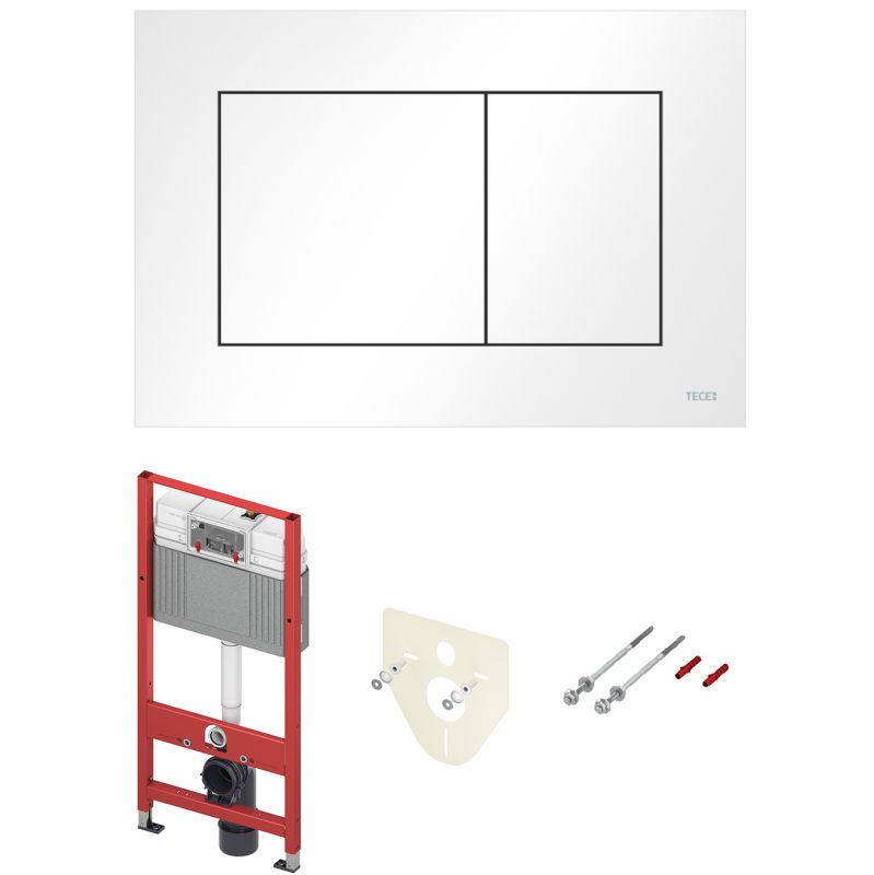 Инсталляция для унитаза Tece TECEbase 9400413 механика, белый