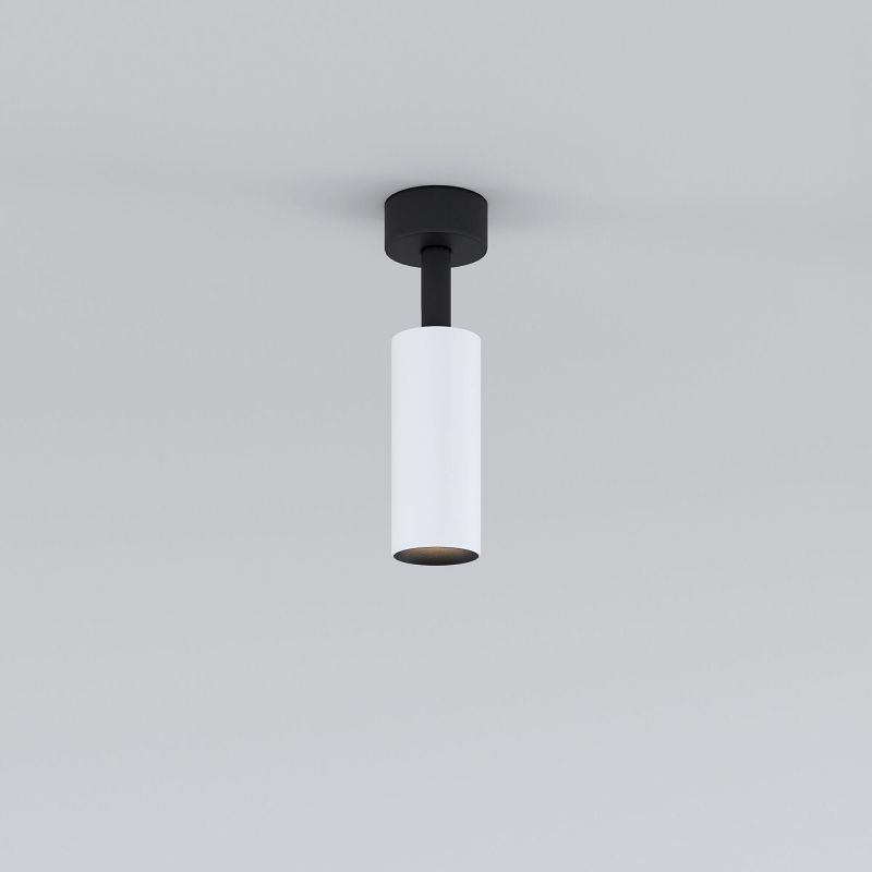 Накладной светодиодный светильник Elektrostandard Diffe 85639/01 8W 4200K чёрный/белый