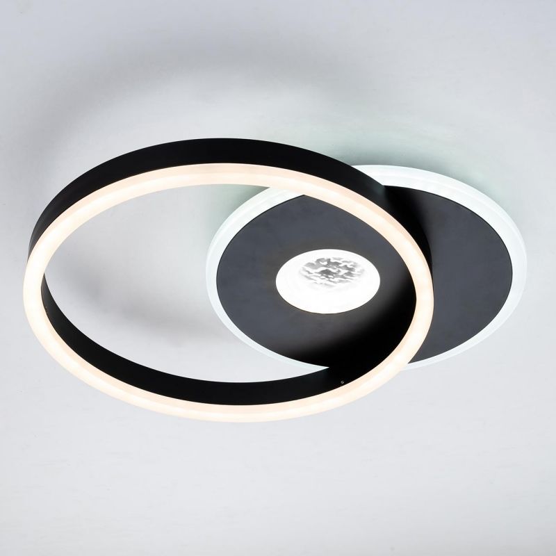 Потолочный светильник Escada Arctic 10234/1 LED*45W Black/White