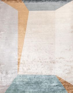 Индийский ковер из арт-шёлка Carpet «PRISMATIC» PIRAMID-COLOR-1 165 x 229 см