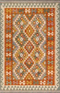 Пакистанский ковер из шерсти Carpet «KILIM» 23-15580 123 x 182 см