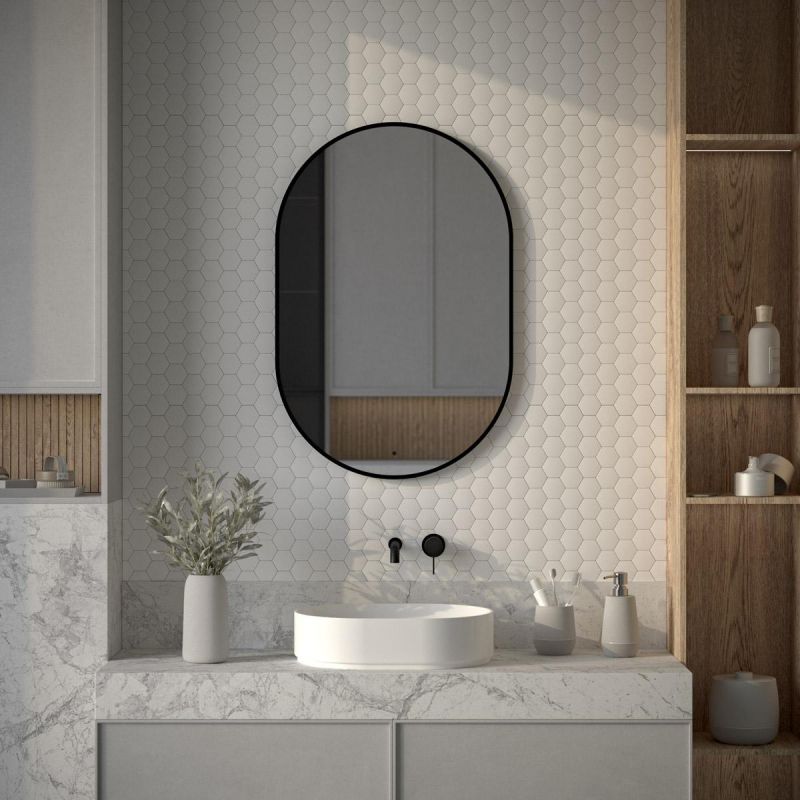 Зеркало для ванной DEFESTO AURA DF 2925R с LED-подсветкой и ИК - выключателем 60x90см фото 4