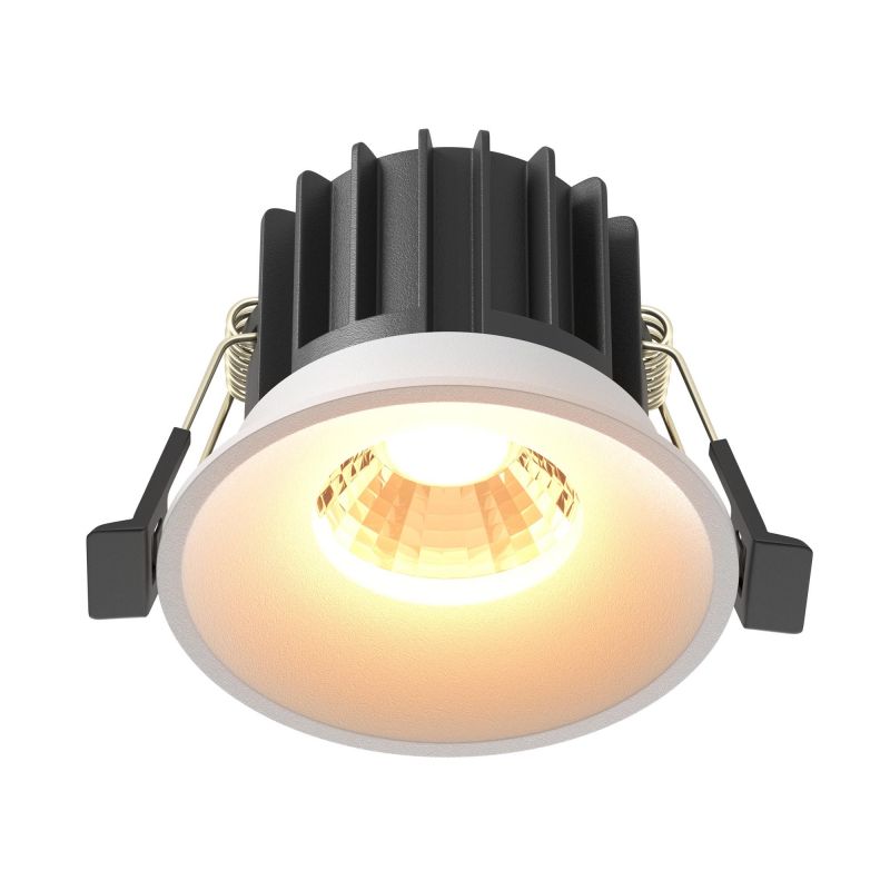 Встраиваемый светильник Maytoni Round 12W LED 2700K DL058-12W2.7K-W фото 1