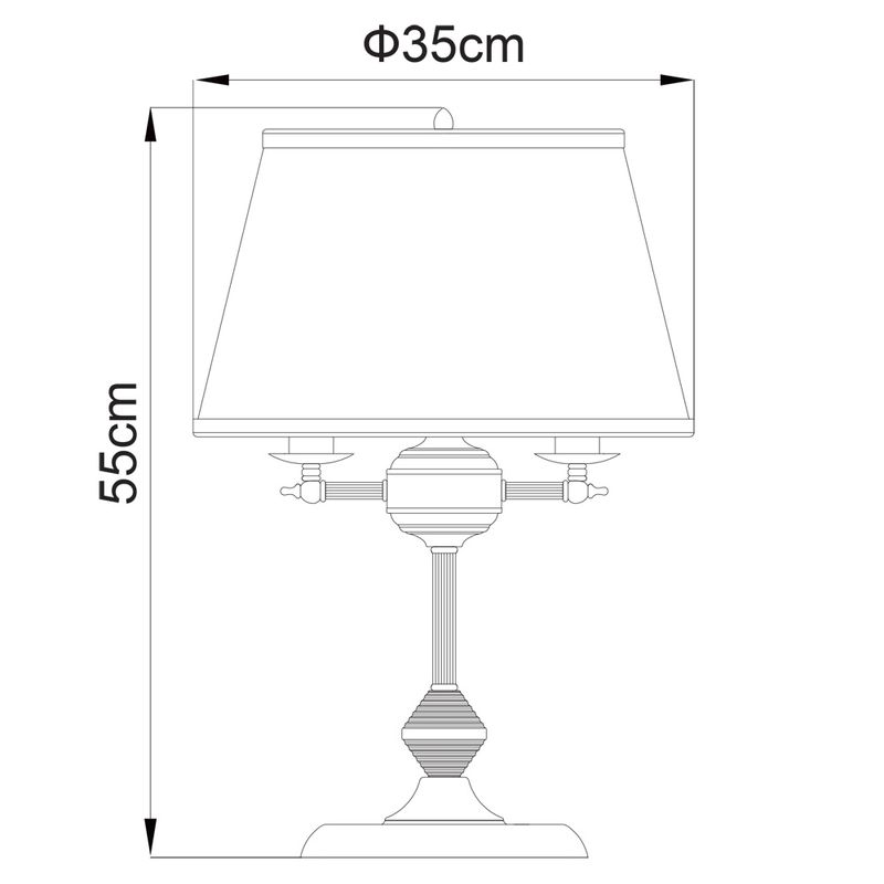 Светильник настольный Arte Lamp Alice A3579LT-3AB фото 5