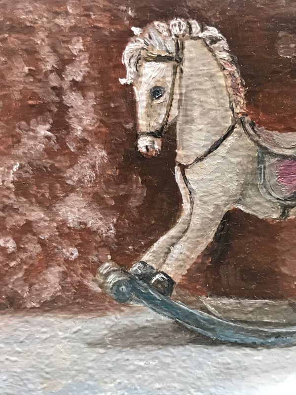 Картина "ROCKING- HORSE  1 OLD TOY" Марина Дерягина