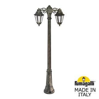 Садовый светильник-столб FUMAGALLI ANNA бронза, прозрачный E22.156.S20.BXF1RDN